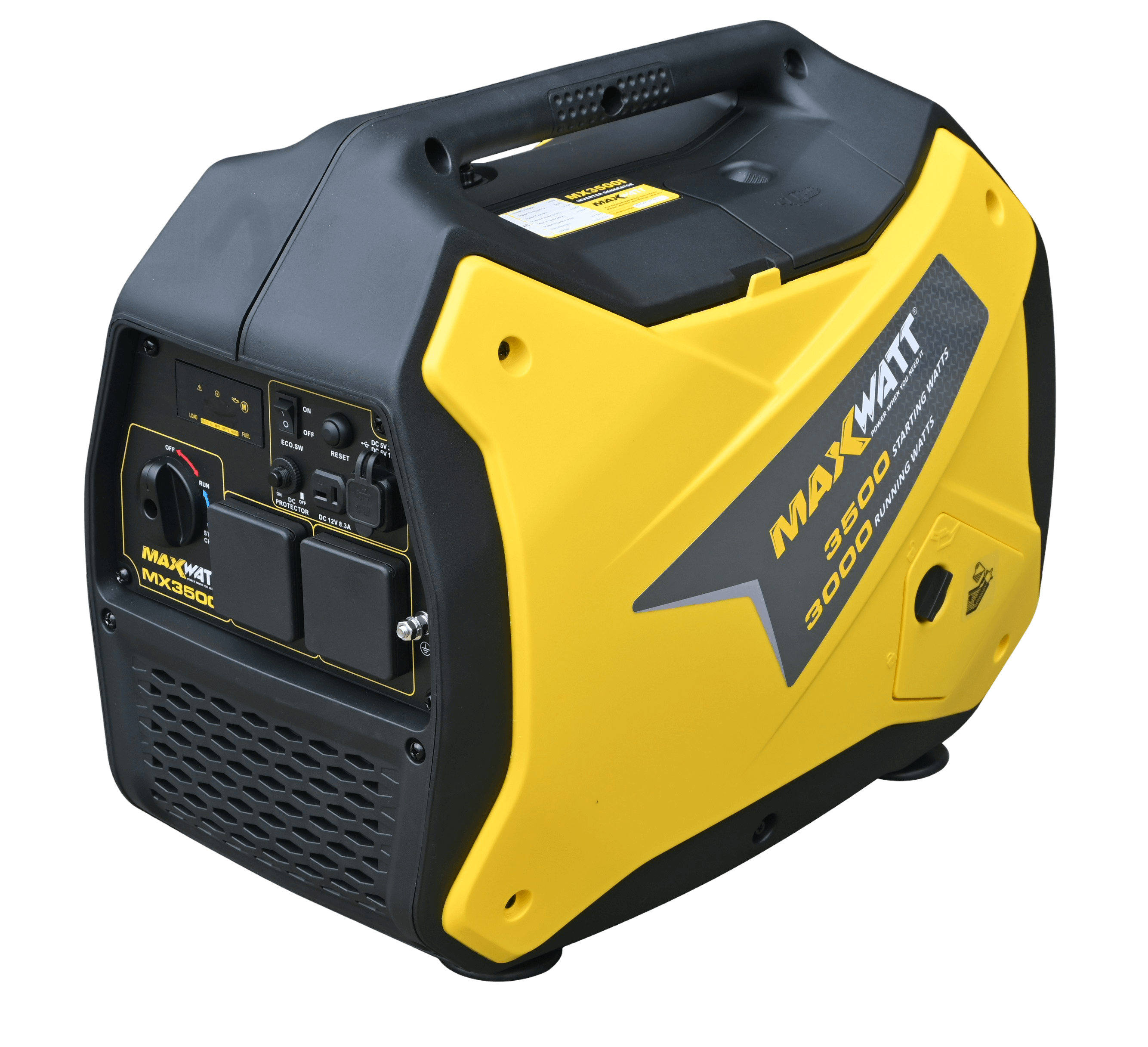 3500W PETROL PURE SINE WAVE SILENT DIGITAL INVERTER GENERATOR