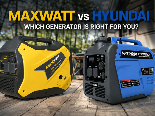 MaxWatt vs Hyundai Generators: Which Is the Better Choice for Australian Buyers?
