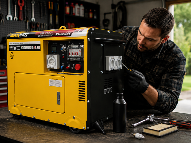 Generator Maintenance Checklist: Keep Your Generator Ready All Year